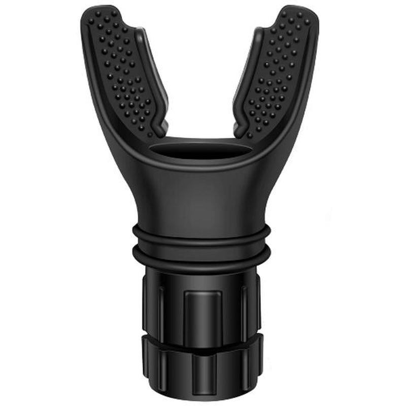 The Lung Trainer - Breathing Trainer Lung Respirator Fitness Equipment - Adjustable Resistance for Respiratory Muscle Training, Reduce Shortness of Breath - Black